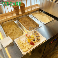 Wecare – conteneur de cuisine mobile, camion de restauration rapide, remorque de rue, thé, café, chariots de vente, mini chariot de nourriture pour hot-dog/crème glacée
