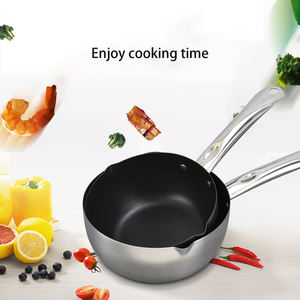 Olla/Casserole en fonte japonaise éco-responsable Yukihira innovante pour faire bouillir le lait, compatible induction - Product Image 2