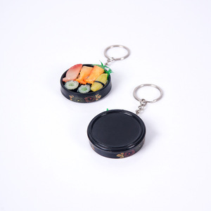 Nourriture réaliste en PVC, assiette de sushi japonaise, porte-clés alimentaire, modèle, jouet alimentaire, cadeau populaire aux marchés nocturnes - Product Image 3
