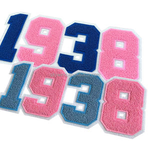 Carino blu e rosa Jack e Jill ciniglia Patch paillettes 1938 Jack e Jill of America Inc ferro su ricamo Patch per giacca - Product Image 2