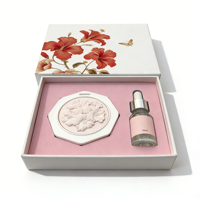 Boîte à parfum personnalisée GoTop, carton recyclé de haute qualité, laminage mat, logo en relief, impression quadricolore, forme personnalisée, UV