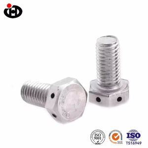 Boulon hexagonal en acier inoxydable 304 avec trou de sécurité <span class=keywords><strong>Vis</strong></span> à tête perforée GB32.1 Système métrique - Product Image 6