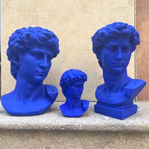 Ustom-estatua artística de resina de polystone, escultura artística moderna griega de color mate de <span class=keywords><strong>Venus</strong></span> y David - Product Image 6