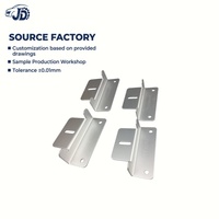 Support de fixation en Z pour panneaux solaires usiné CNC JiuDing, adapté aux camping-cars, aux toits et aux bateaux