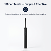 Cepillo de Dientes Eléctrico Sónico con Carga Inalámbrica, Luz Nocturna, 31000 VPM, IPX7, Levitación Magnética