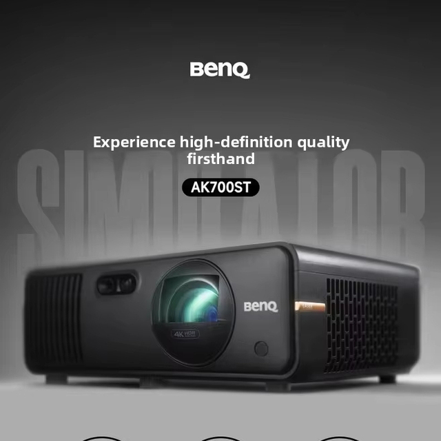 2026 BenQ AK700ST 4000 Lumen 4K UHD DLP 3D Short Throw Laser Projector 16:9 240Hz HDR 8K Ready Big 150inch Home Theater Beamer