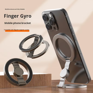 <span class=keywords><strong>Support</strong></span> de téléphone magnétique universel de poche conçu sur mesure, anneau de maintien pour <span class=keywords><strong>Magsafe</strong></span> pour iPhone 16, utilisation sur bureau - Product Image 3