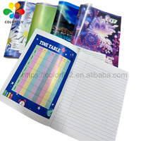 Cahiers scolaires A4 A5 cahier d'exercices de reliure de selle à couverture souple pour étudiant du Burkina Faso