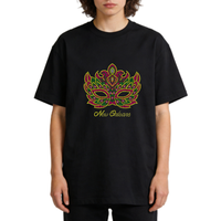 Transferts de strass personnalisés, design Mardi Gras, transferts de strass pour t-shirts