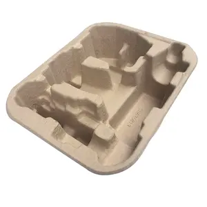 인쇄 Bagasse 휴대 전화 성형 사탕 수수 포장 펄프 삽입