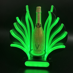 Richshining การออกแบบใหม่ JW VIP glorifier นำขวดพรีเซนเตอร์อะคริลิคชั้นวางแชมเปญสำหรับไนท์คลับ - Product Image 5