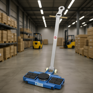 Carretilla de Transporte Fervi con Ruedas y Asa para Uso en Logística y Almacenes - Product Image 3