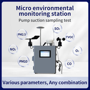Überwachungssystem für Umgebungsluftverschmutzung PM2.5 PM10 TSP HCL H2S O2 VOC NH3 CO2 Gasanalysatoren Umgebungs-Überwachungsstation - Product Image 2