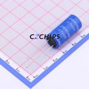 Supercondensateur UCZSS2R7256N130027E, composant traversant (THT), D12.5xL27mm, condensateur 25F, 0%~+30%, 2.7V - Product Image 1