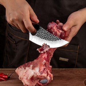 Couteau à désosser en acier inoxydable forgé à la main de 5,5 pouces, couteau de chef serbe pour la cuisine - Product Image 4