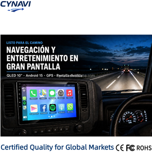 Navegador de pantalla grande para coche Android compatible con CarPlay y Android Auto - Product Image 4