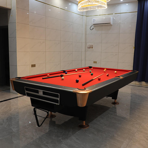 Table de <span class=keywords><strong>billard</strong></span> professionnelle américaine 9 boules 8FT/9FT avec système de retour de billes – Vente en gros usine à prix abordable - Product Image 2