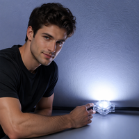 SHIJI Nouvelle Conception Lumières de Noël Permanentes sur Rail Noires 30mm RGB 2818 LED Pixel Light IP67 Étanche Extérieur Source de Lumière Ponctuelle