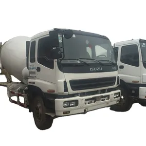 Máy Trộn Bê Tông Sử Dụng Nhật Bản Máy Trộn Bê Tông ISUZU Máy Trộn Xi Măng