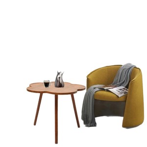 Mesa de centro moderna minimalista de madera, ideal para salas de estar pequeñas, mesitas de noche, estudios, balcones y ventanas abatibles. - Product Image 2
