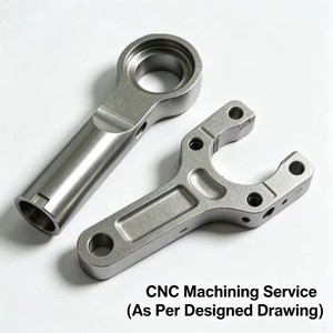 Bras de liaison mécanique en acier usiné CNC avec trou alvéolé pour pompes, vannes et gabarits - Product Image 1