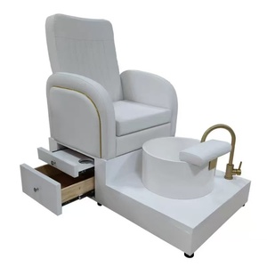 Sillón de Pedicura Deluxe Blanco con Gravedad Cero - Equipo de Spa para Pies con Hidroterapia - Product Image 3