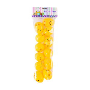 Nuevos Huevos de Pascua de Plástico Rellenables con Forma de Pollito, Coloridos y Brillantes para la Cacería de Huevos del Conejo de Pascua - Product Image 5