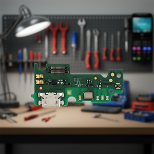 Carte mère avec connecteur de charge et microphone, Alcatel 3 5052D 5052Y - Product Image 3