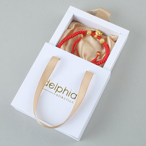 Caja de Regalo Deslizante de Cartón Negro con Logotipo Personalizado para Joyería, Cajas Deslizantes para Aretes, Pulseras y Anillos - Product Image 5