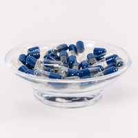 Capsules vides d'amidon pur HPMC végétalien végétarien bleu blanc capsule dure taille 000 00 0 1 2 3 4 5