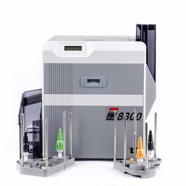 Matica XID8300 High-Definition Thermal Card Printer ID Cards 300x300DPI 120 Hour USB Interface SDK Ready 3-Year in Stock