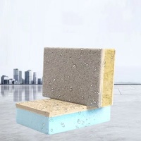 Panneau sandwich pour extérieur d'appartement, isolation sans amiante, fibrociment, silicate de calcium, pierre naturelle, laine de roche