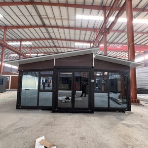 20ft 30ft 40ft Faltbares Erweiterbares Wasserdichtes Tragbares Voll Ausgestattetes Lager-Vorgefertigtes Tiny House Container Büro Hotel - Product Image 3