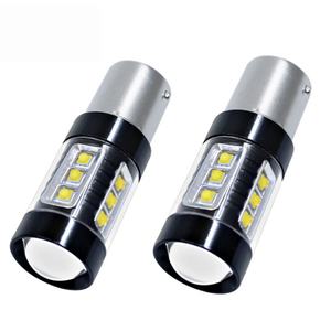 Bombilla LED para Luces de Giro, 16 SMD, Luz de Freno y Reversa para Camión, T20 T25 1156 1157, Luces Laterales, 12V-24V, 80W, 1500lm, 6000K - Product Image 1