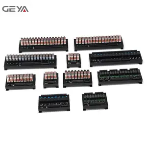 GEYA FY-NG2R-4C PLC Din ray 4 kanal röle modülü 1NO 1NC röle 5V Module modülü 12V 24V röle kurulu