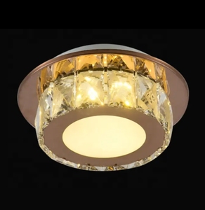 Zeal Lighting <b>Small</b> Ceiling Lighting Modern Crystal Ceiling Chandelier Lamps for Home Round Ceiling <b>Light</b> - Product Image 3