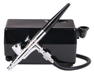 BT-16 12V Rechargeable Compresseur D'air avec Aérographe Kit <span class=keywords><strong>Pas</strong></span> <span class=keywords><strong>Cher</strong></span> Cuivre Nail Maquillage Gâteau Décoration Aérographe Machine - Product Image 2