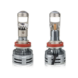 QIDEWIN Car <b>LED</b> <b>Headlights</b> 9005 H7 H11 9006 12000 Lm 60W Built In Lens Retrofit Focused Light - Product Image 2