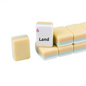 <span class=keywords><strong>La</strong></span> Fête rose, ensemble de mahjong américain à 4 couches, 160 pièces, luxe, <span class=keywords><strong>Oh</strong></span> My Mahjong, ensemble complet de tuiles, cadeau de festival - Product Image 2