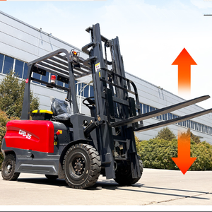 2ton AC motor carretilla elevadora montacargas 7 Ton 10ton diesel carretilla elevadora con posicionador de horquilla - Product Image 4