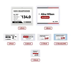 High Quality E-ink Display E-paper Labels Retail Board Supermarket Digital Price Tags Smart Digital Price Tags