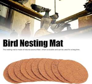 Tapis de nidification en fibre de coco pour oiseaux, coussinets de nidification en fibre de coco pour pigeons, volailles, tapis de nidification pour la protection des œufs d'oiseaux - Product Image 4