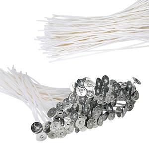 Mèches de <span class=keywords><strong>bougie</strong></span> en coton naturel pré-cirées, sans fumée, à languettes, <span class=keywords><strong>pour</strong></span> la fabrication de bougies - Vente en gros - Product Image 2