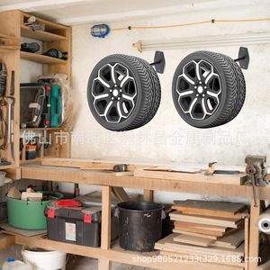 Heavy Duty Garage <b>Hook</b> Black Wall Mount Steel Storage <b>Hook</b> For <b>Tools</b> Ladder Folding Chair Hanging Rack - Product Image 3