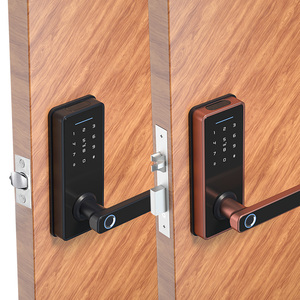 <span class=keywords><strong>Serratura</strong></span> <span class=keywords><strong>Elettrica</strong></span> di Sicurezza ANG, Maniglia Intelligente Tuya Ttlock con Controllo Remoto, <span class=keywords><strong>Serratura</strong></span> con Impronta Digitale e Password per Porte in Legno - Product Image 3