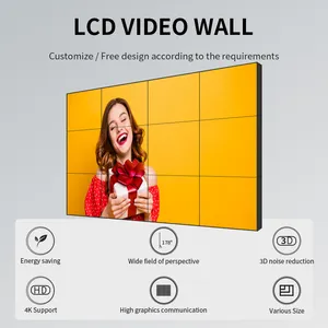 Fabrikant Originele Paneel Video Wall 4K Hd Muur Mount Lcd Video Muur Lcd Splicing Scherm