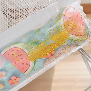 Silla Flotante Inflable con Malla y Lentejuelas para Adultos, Mujeres, Juegos Acuáticos, Flotador para Piscina, Asiento Reclinable - Product Image 3