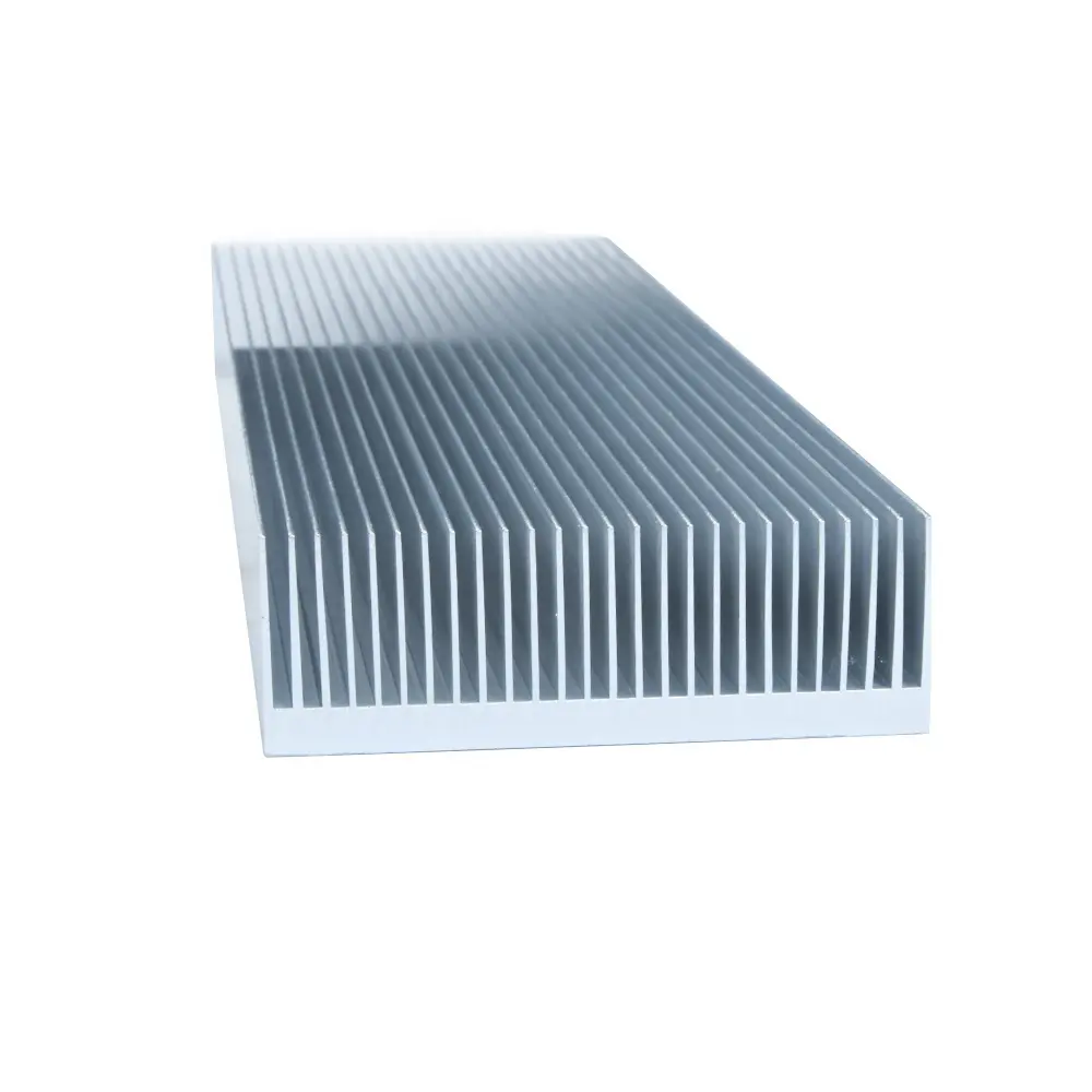 Disipador de calor de alta potencia Disipadores de calor de aluminio biselados 80*27*200 Longitud Perfil de aluminio Disipador de calor personalizado