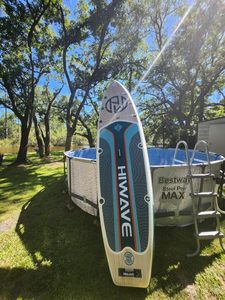 Hot Style OEM Wooden Sup Paddle Board Waterplay Surfing <b>Inflatable</b> Stand up Wood Supboard With All Accessories HW04 Paddle Board - Product Image 4