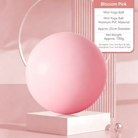 Ballon de yoga anti-éclatement en PVC, ballon de Pilates, équipement d'entraînement de base, accessoires de gym, vente en gros en vrac, usine OEM